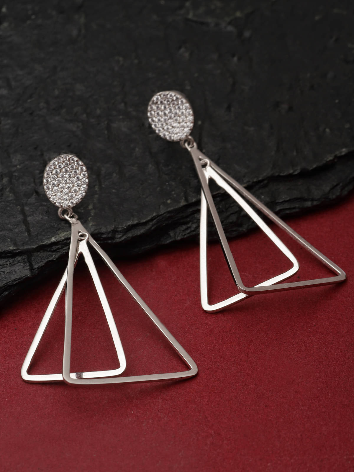 Pissara by Sukkhi 925 Sterling Silver Sterling Silver Earring     			Pissara by Sukkhi 925 Sterling Silver Sterling Silver Earring