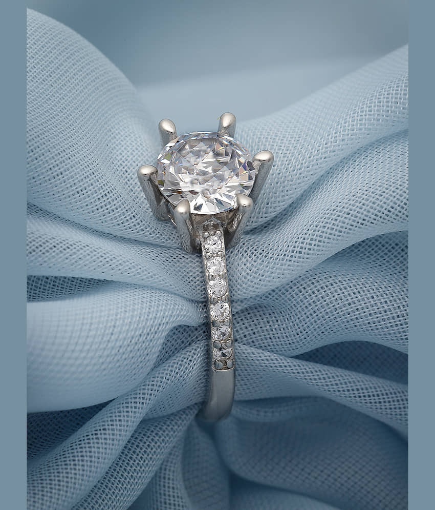 Pissara by Sukkhi 925 Sterling Silver Sterling Silver Ring - Jewellery Sets | Buy online on ZillyBuy