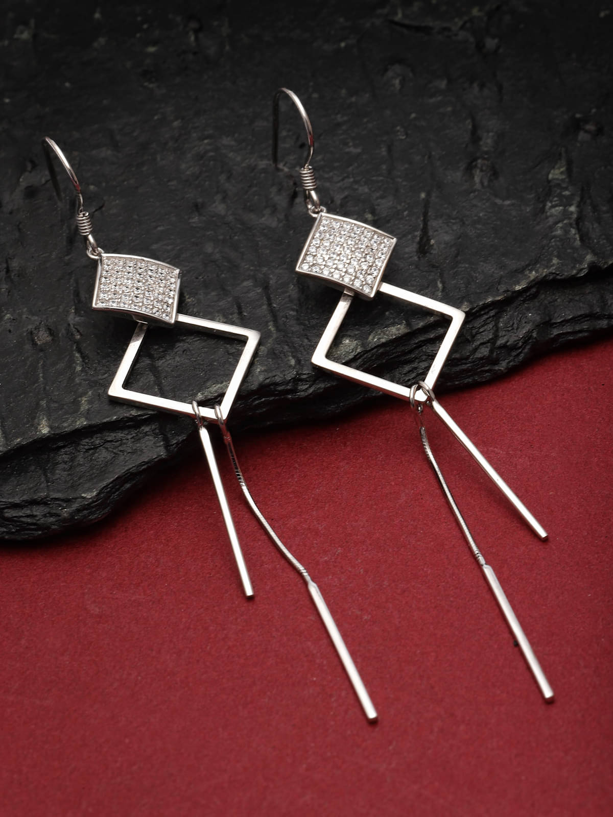 Pissara by Sukkhi 925 Sterling Silver Sterling Silver Earring     			Pissara by Sukkhi 925 Sterling Silver Sterling Silver Earring