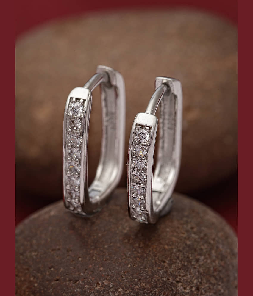 Pissara by Sukkhi 925 Sterling Silver Sterling Silver Earring - Jewellery Sets | Buy online on ZillyBuy