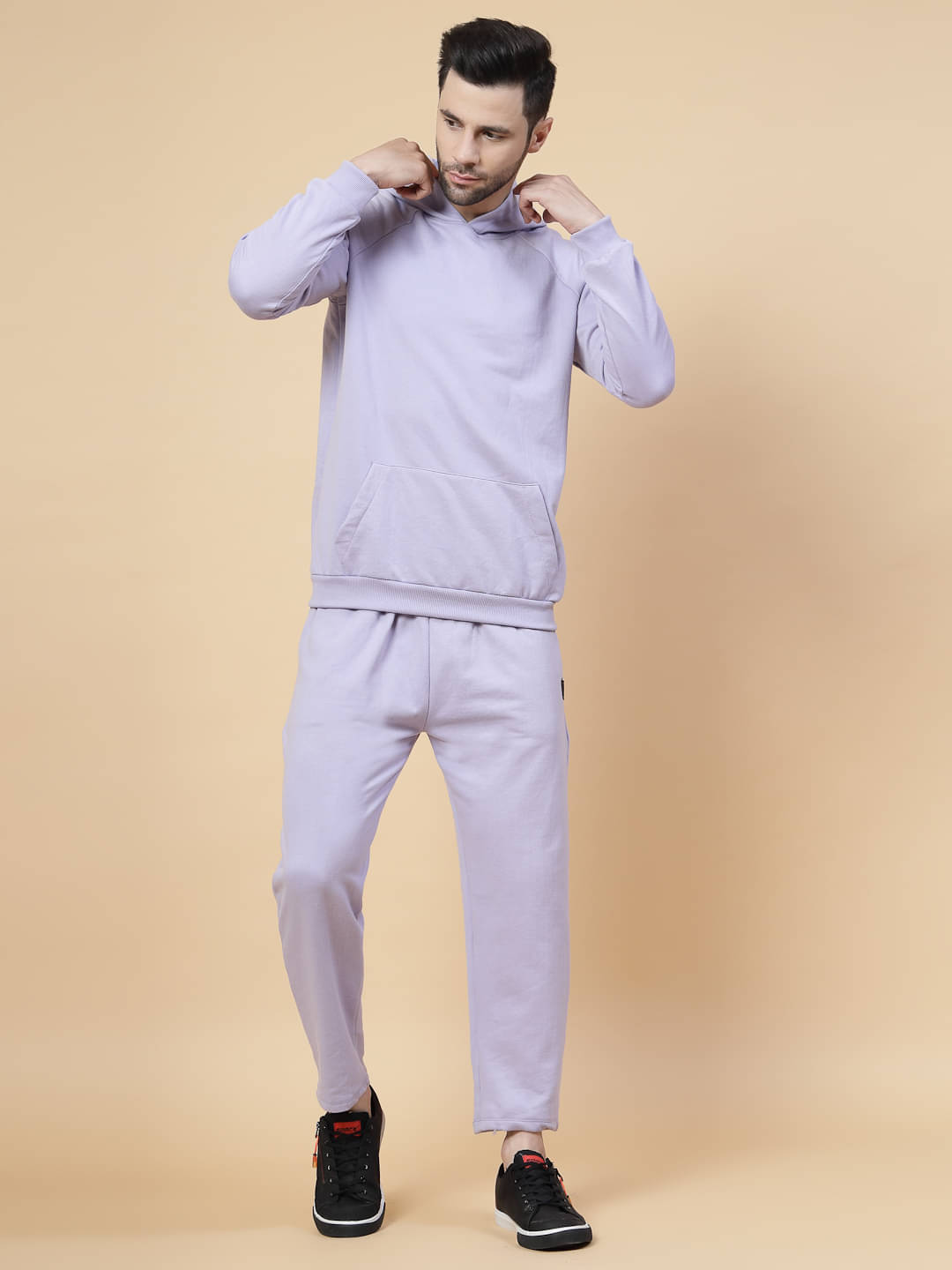     			Rigo Lavender Fleece Regular Fit Men's Tracksuit ( Pack of 1 )