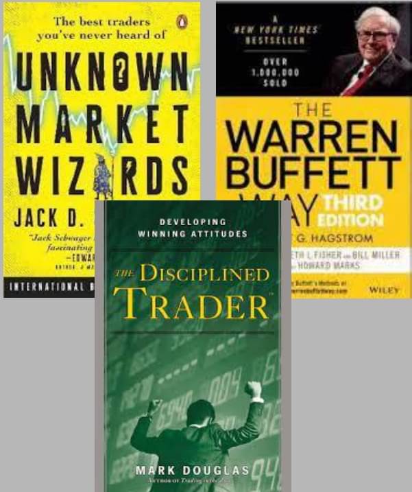 Unknown Market Wizards + The warren buffett way + The Disciplined Trader Unknown Market Wizards + The warren buffett way + The Disciplined Trader