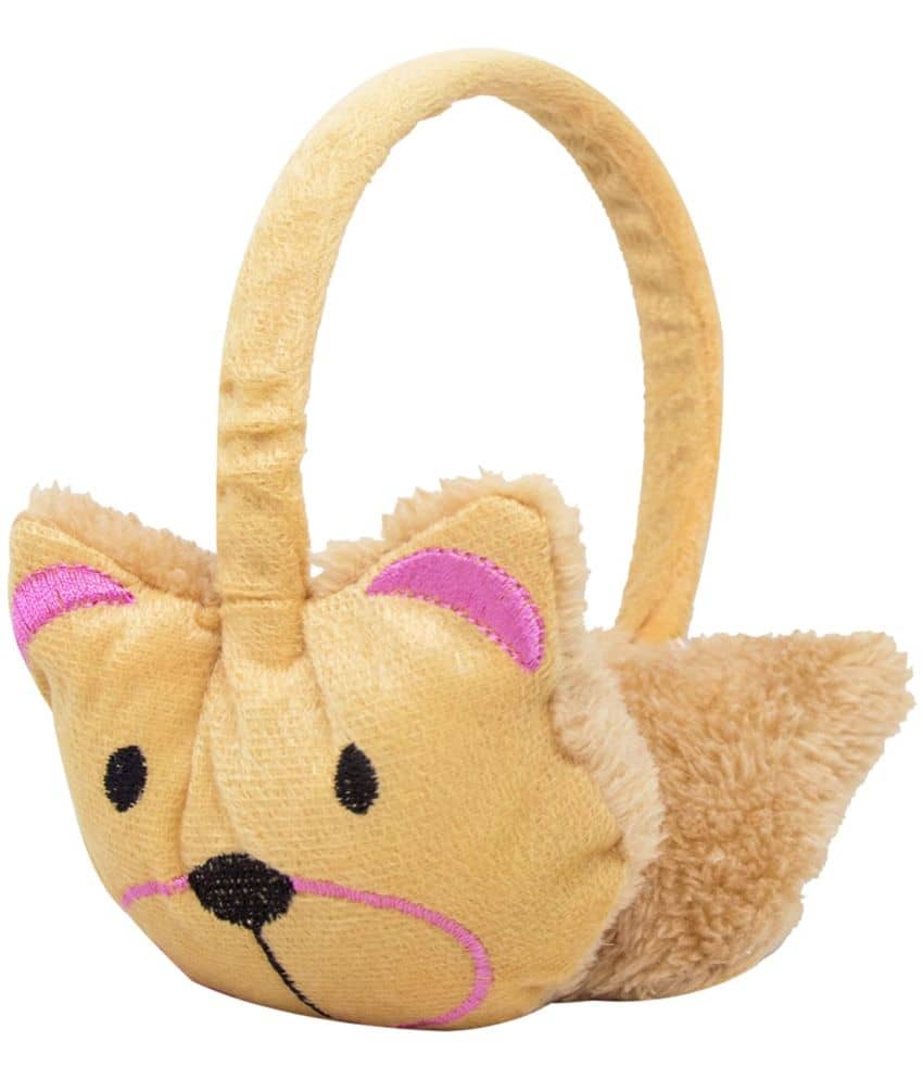 Valdez Boy Girl Winter Earmuffs Outdoor Wear Soft Faux Fur Plush Ear Warmer Windproof Woolen Warm Ear Muff