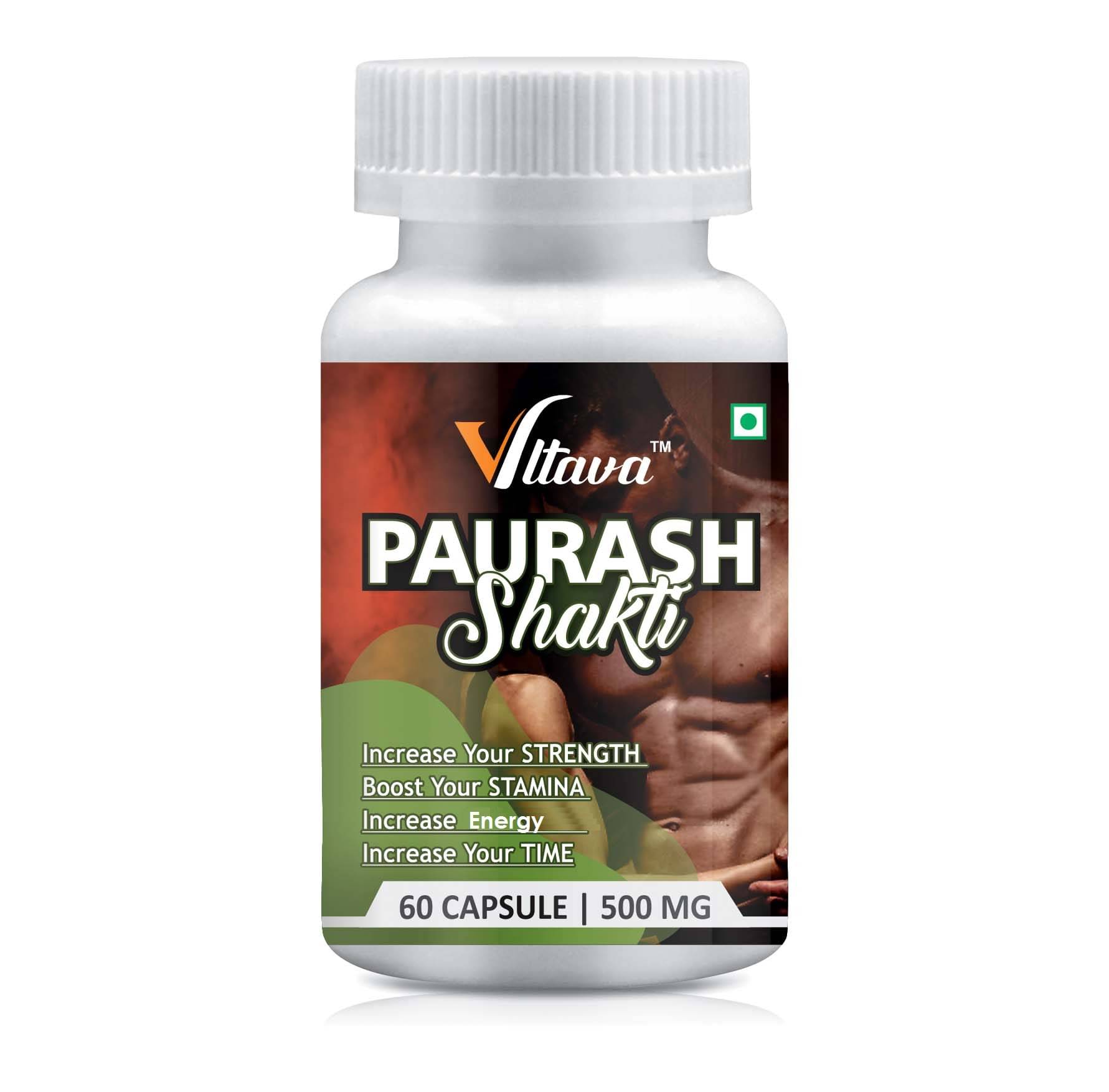 Vltava PAURASH SHAKTI 100% Ayurvedic capsules Stamina,Power & Timing for Men 60 gm Unfalvoured Minerals Capsule Vltava PAURASH SHAKTI 100% Ayurvedic capsules Stamina,Power & Timing for Men 60 gm Unfalvoured Minerals Capsule