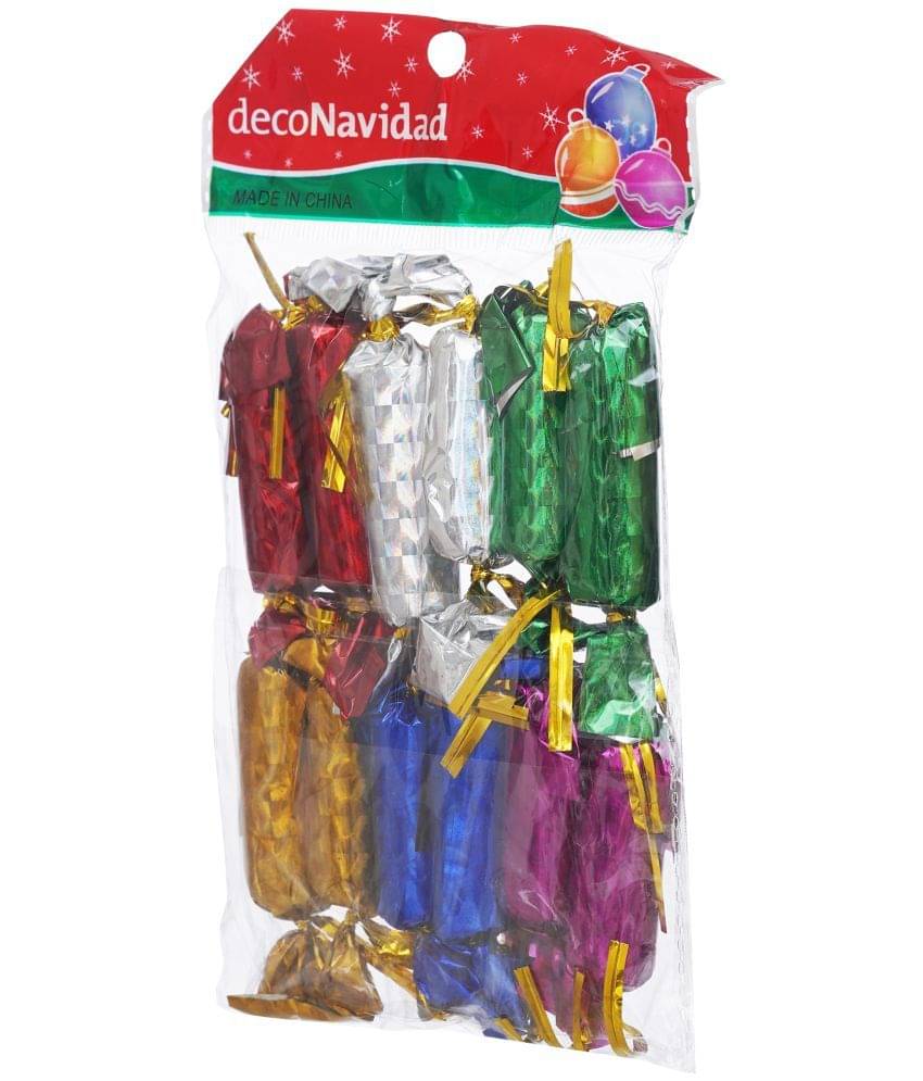     			eCraftIndia Red & Green 12 Pieces Small Chocolates Christmas Tree Hanging Ornaments