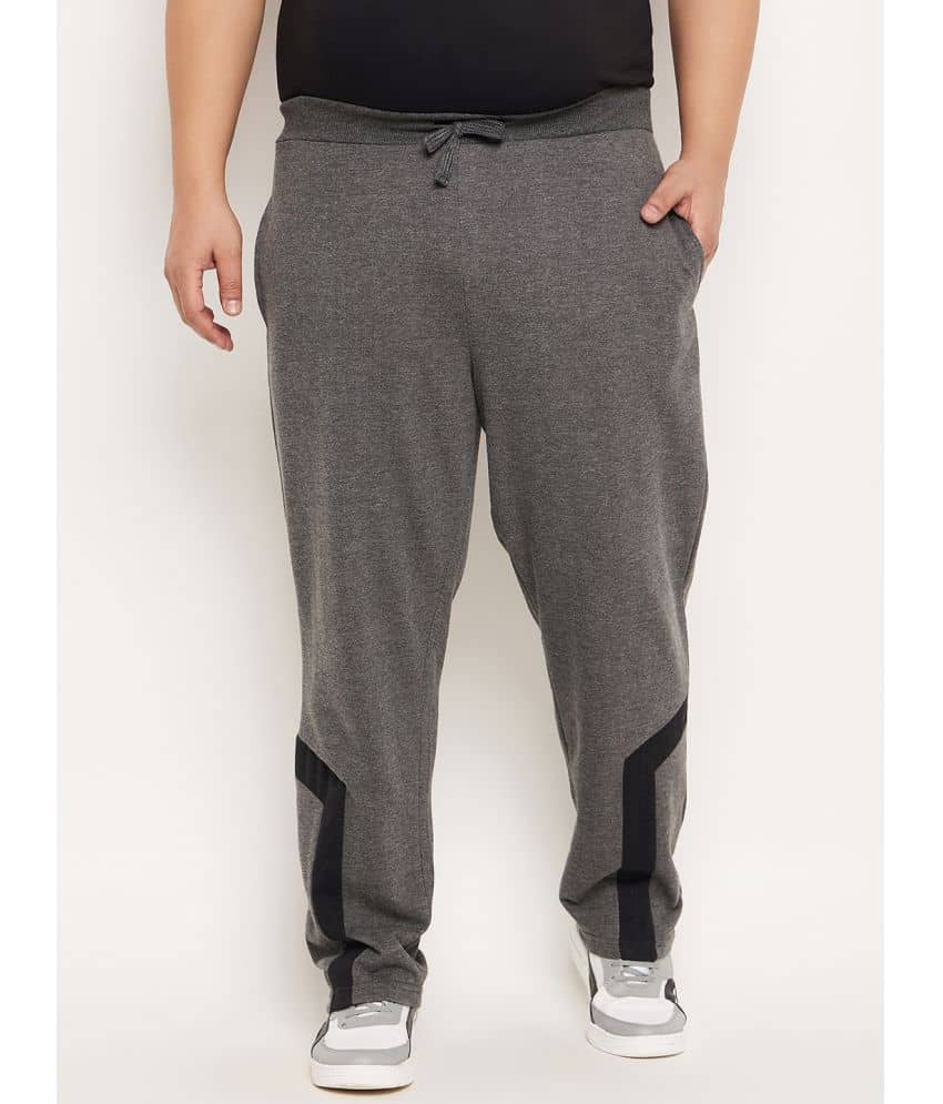 AUSTIVO Grey Cotton Blend Men's Trackpants ( Pack of 1 ) - Track Pants | Buy online on ZillyBuy