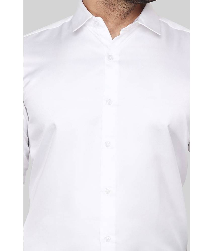 Comey Satin Slim Fit Solids Full Sleeves Men's Casual Shirt - Green ( Pack of 1 )