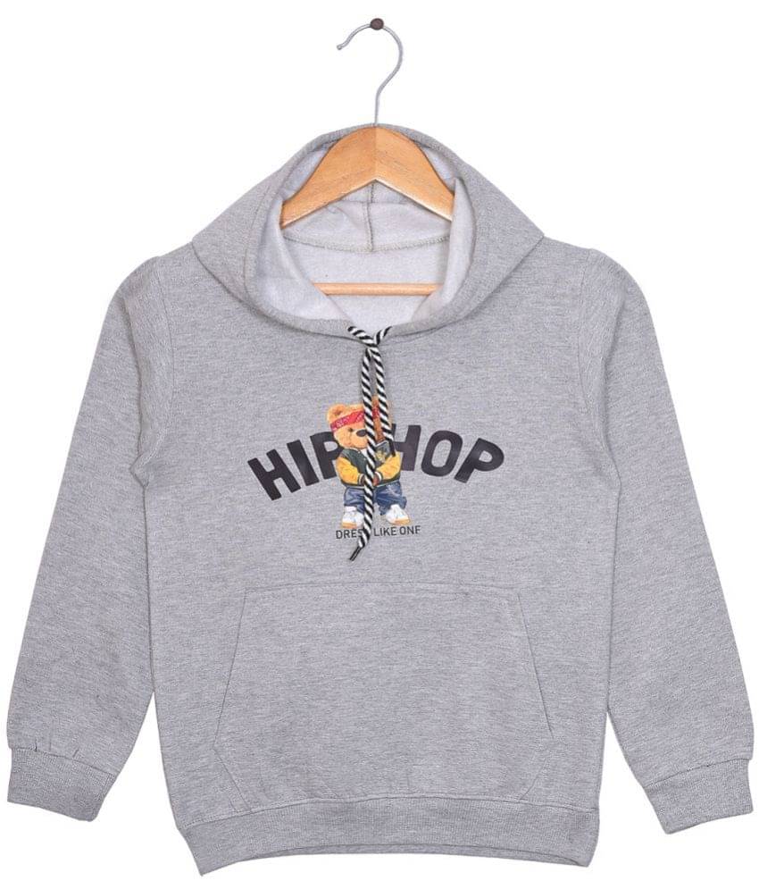     			Golu Molu Pack of 1 Boys Fleece Sweatshirt ( Gray )