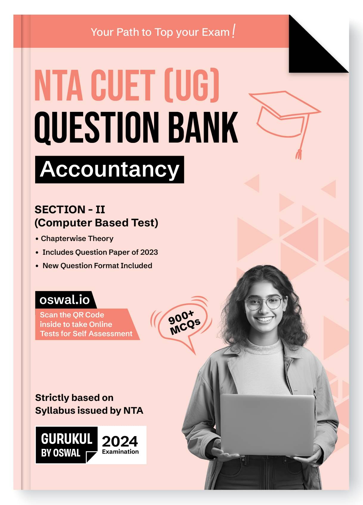 Gurukul NTA CUET (UG) Accountancy Question Bank Exam 2024 : 900+ MCQs with Chapterwise Theory, 2023 Solved Paper, New Paper Pattern, Common University Entrance Test Computer Based Gurukul NTA CUET (UG) Accountancy Question Bank Exam 2024 : 900+ MCQs with Chapterwise Theory, 2023 Solved Paper, New Paper Pattern, Common University Entrance Test Computer Based