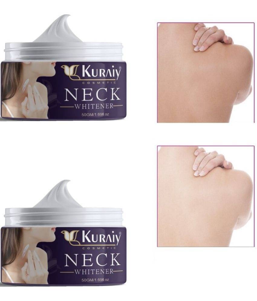 KURAIY Neck Back Whitening Cream For Lightening & Brightening All Skin types (50 g) pack of-2 KURAIY Neck Back Whitening Cream For Lightening & Brightening All Skin types (50 g) pack of-2