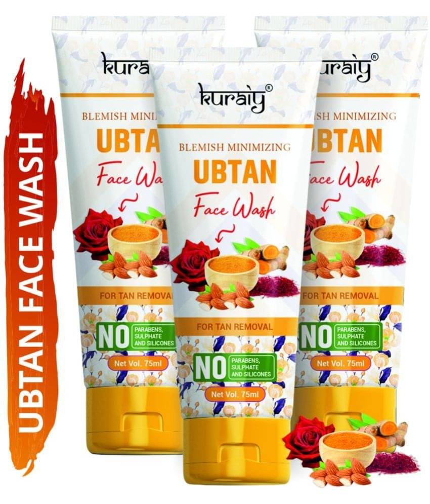 KURAIY Face Wash Cream Deep Moisturizing Cream Face wash Tube pack of 3 KURAIY Face Wash Cream Deep Moisturizing Cream Face wash Tube pack of 3