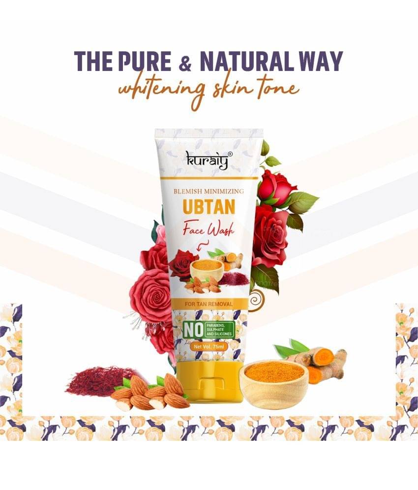     			KURAIY Brightening Face Wash For Dry Skin Oily Skin Combination Moisturizing pack of 3