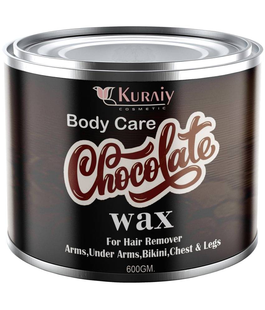 KURAIY Chocolate Wax for Smooth Hair Removal - 600gm chocolate extracts KURAIY Chocolate Wax for Smooth Hair Removal - 600gm chocolate extracts