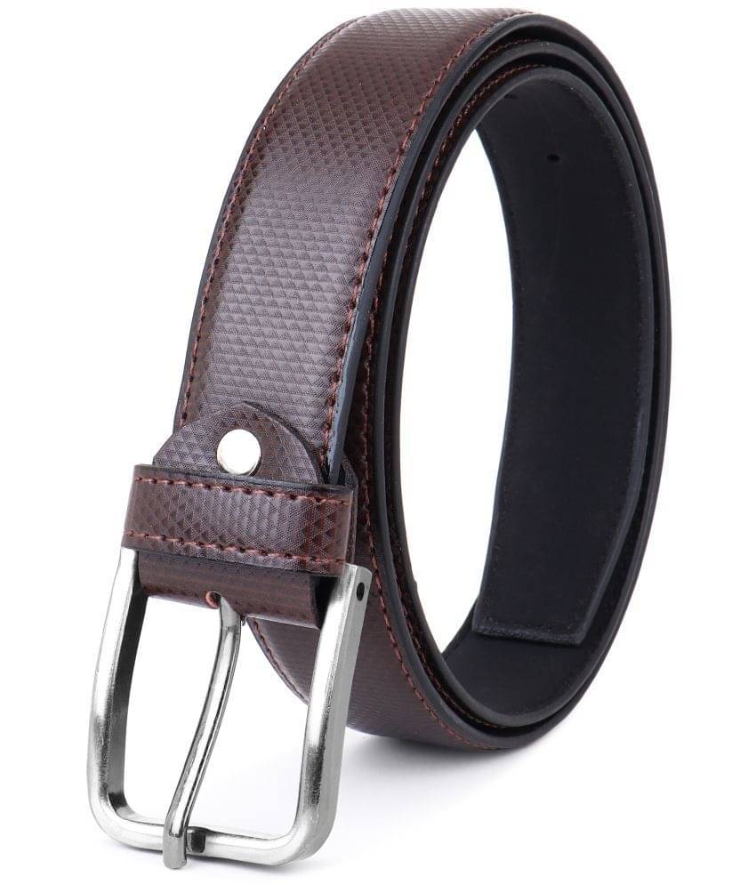     			Loopa - Brown Synthetic Men's Formal Belt ( Pack of 1 )
