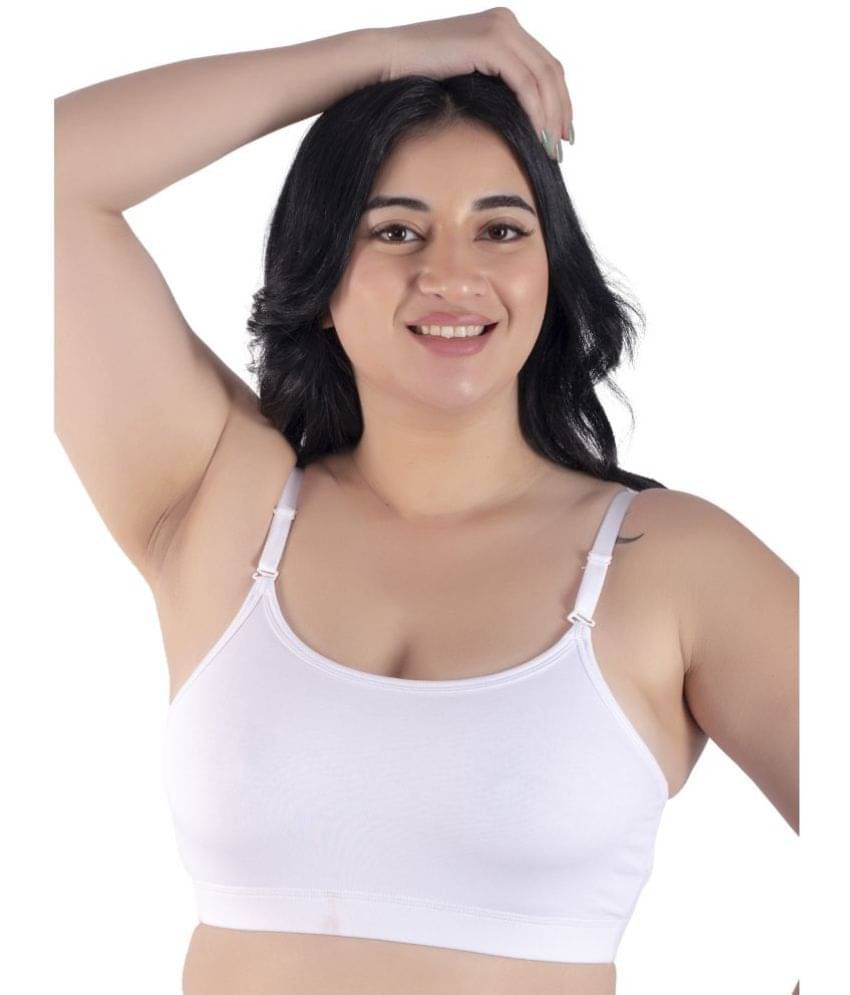 Missvalentine Lycra Non Padded Women's T-Shirt Bra ( White ) Missvalentine Lycra Non Padded Women's T-Shirt Bra ( White )