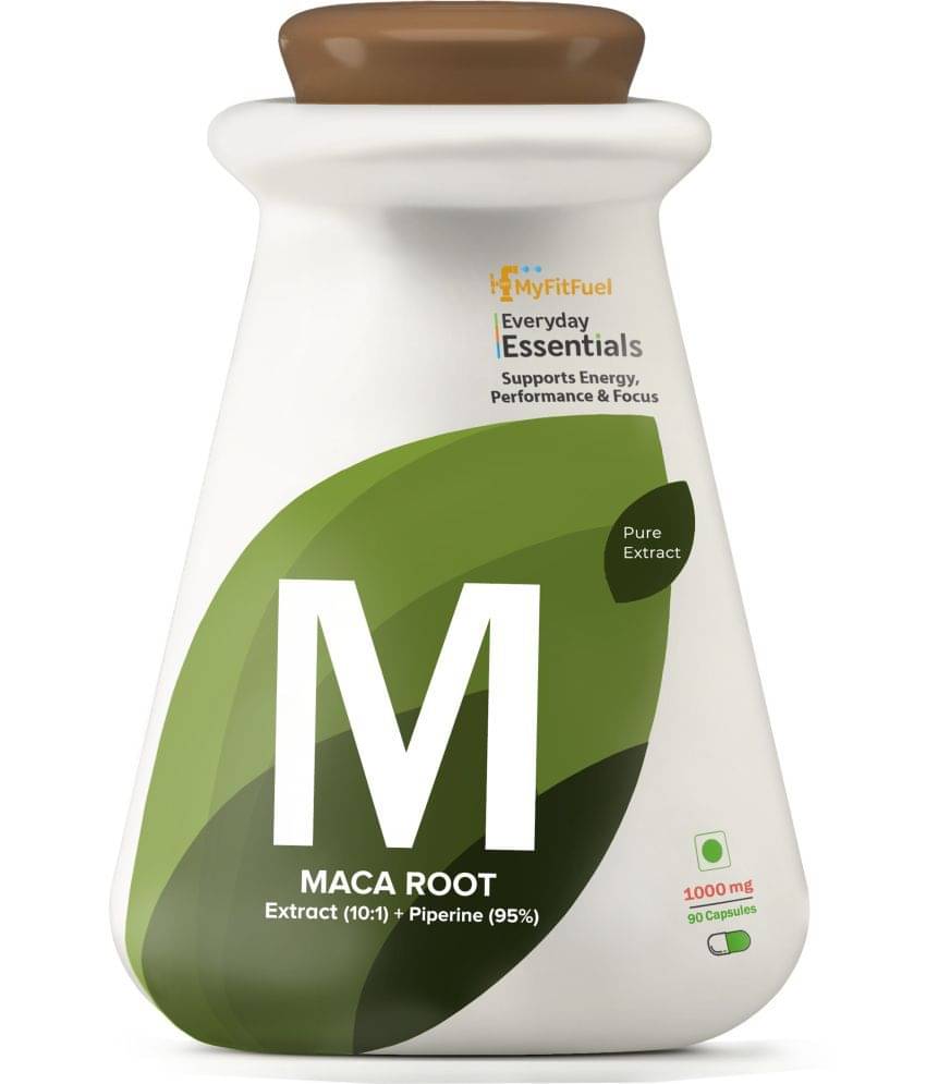     			MyFitFuel Maca Root Extract (10:1)+ Piperine (95%) 1000mg (90 Capsules) 90 no.s Minerals Capsule