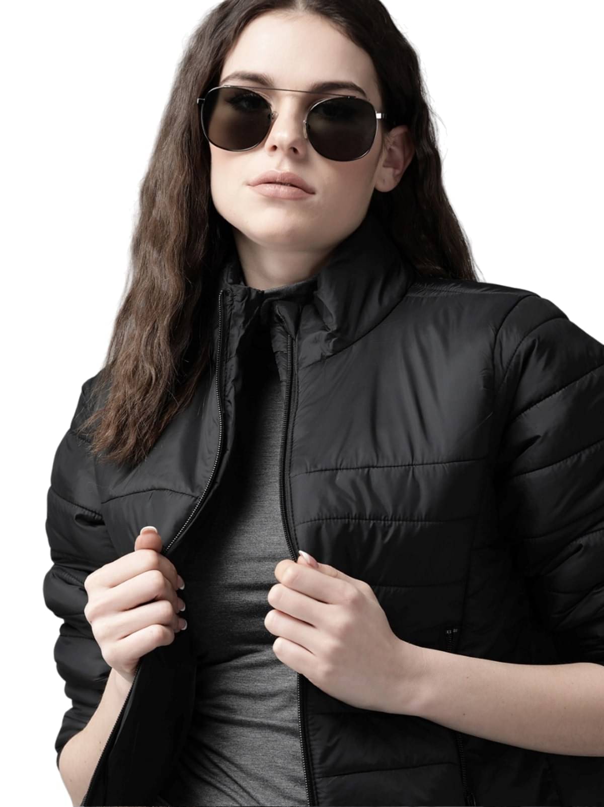 PP Kurtis Women Regular Jacket ( Black ) PP Kurtis Women Regular Jacket ( Black )