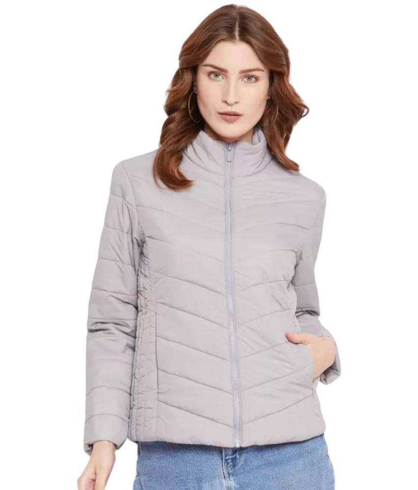 PP Kurtis Women Regular Jacket ( Grey ) PP Kurtis Women Regular Jacket ( Grey )