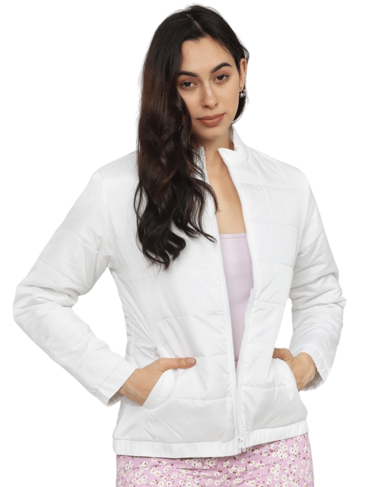 PP Kurtis - Polyester White Jackets PP Kurtis - Polyester White Jackets