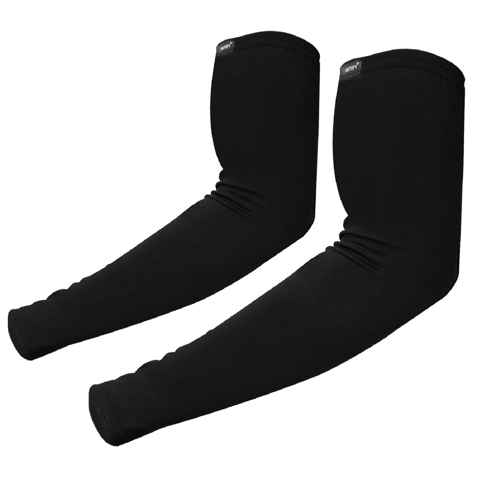     			VAIBHAVI Twenty 4X7 Black Solid Riding Sleeves ( Single Set )