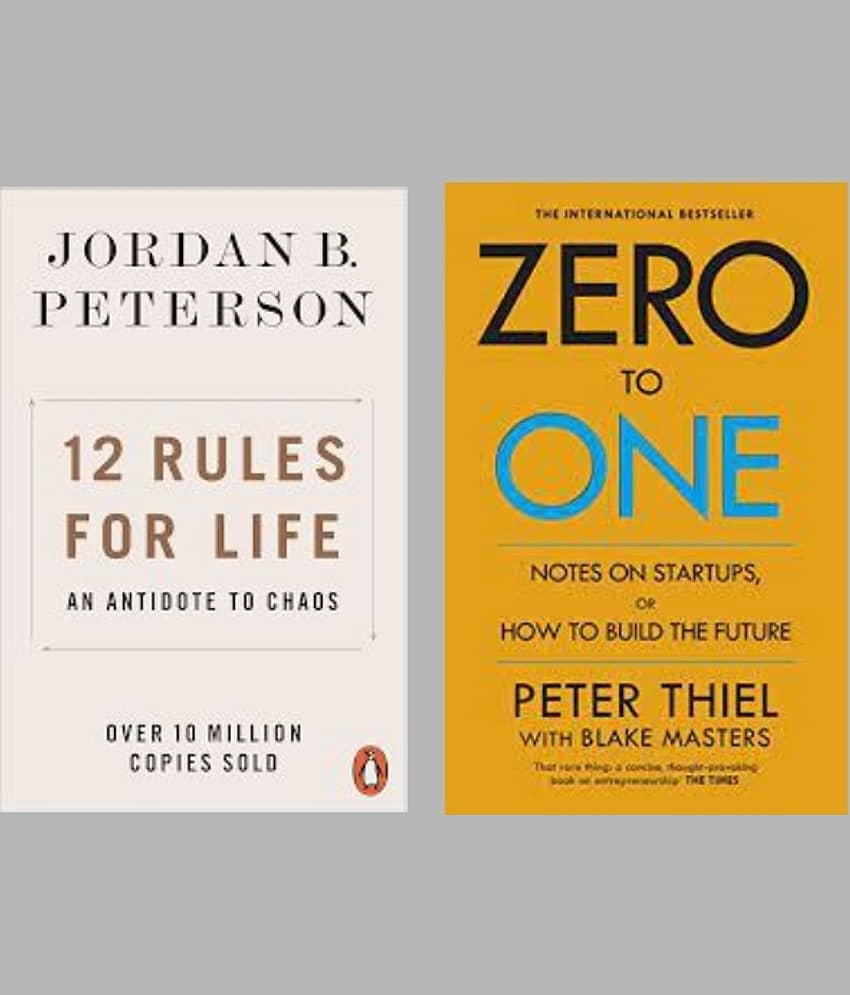 12 Rules for Life + Zero To One - Stationery | Buy online on ZillyBuy