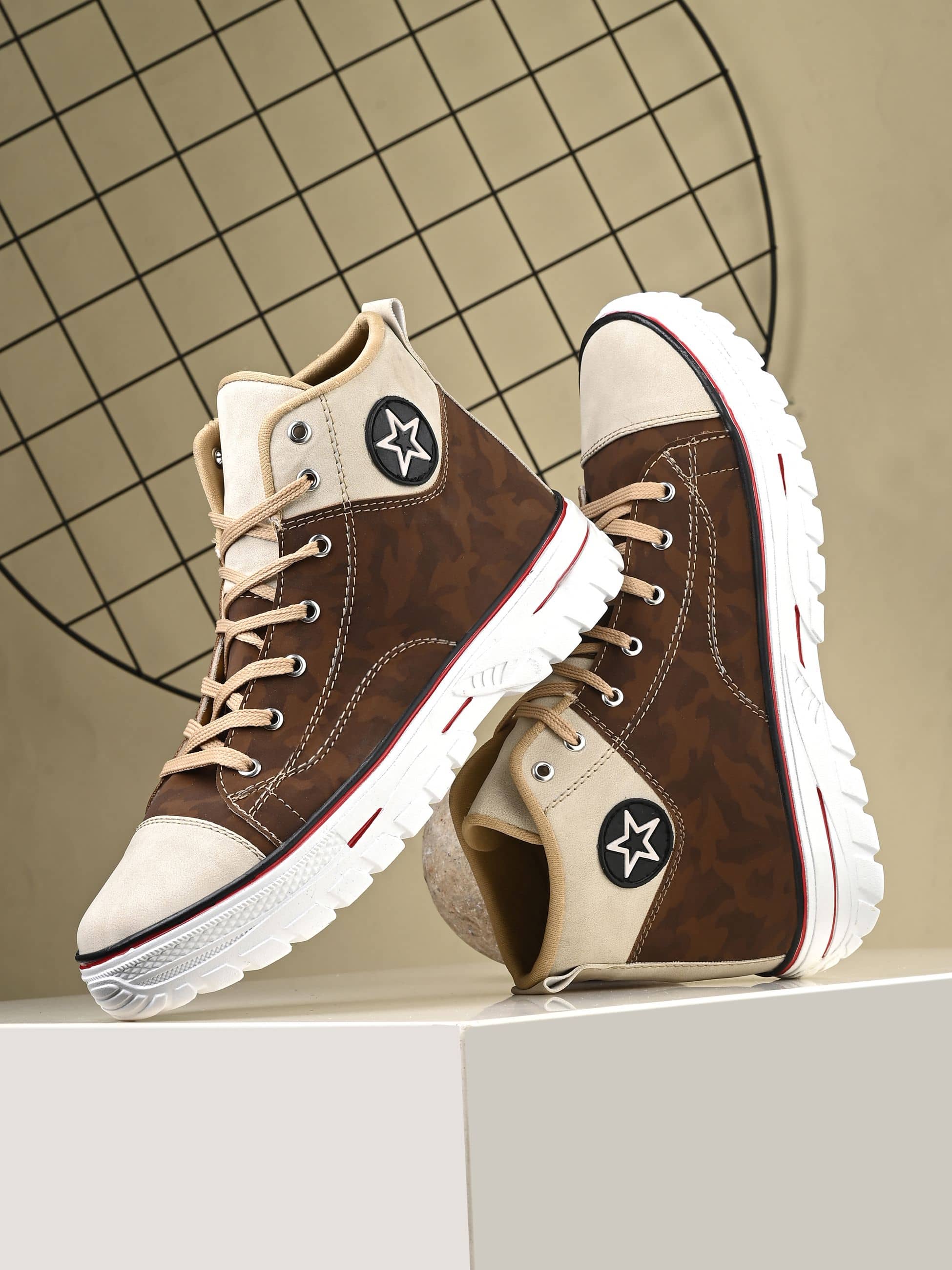 Bucik Light Grey Men's Casual Boots