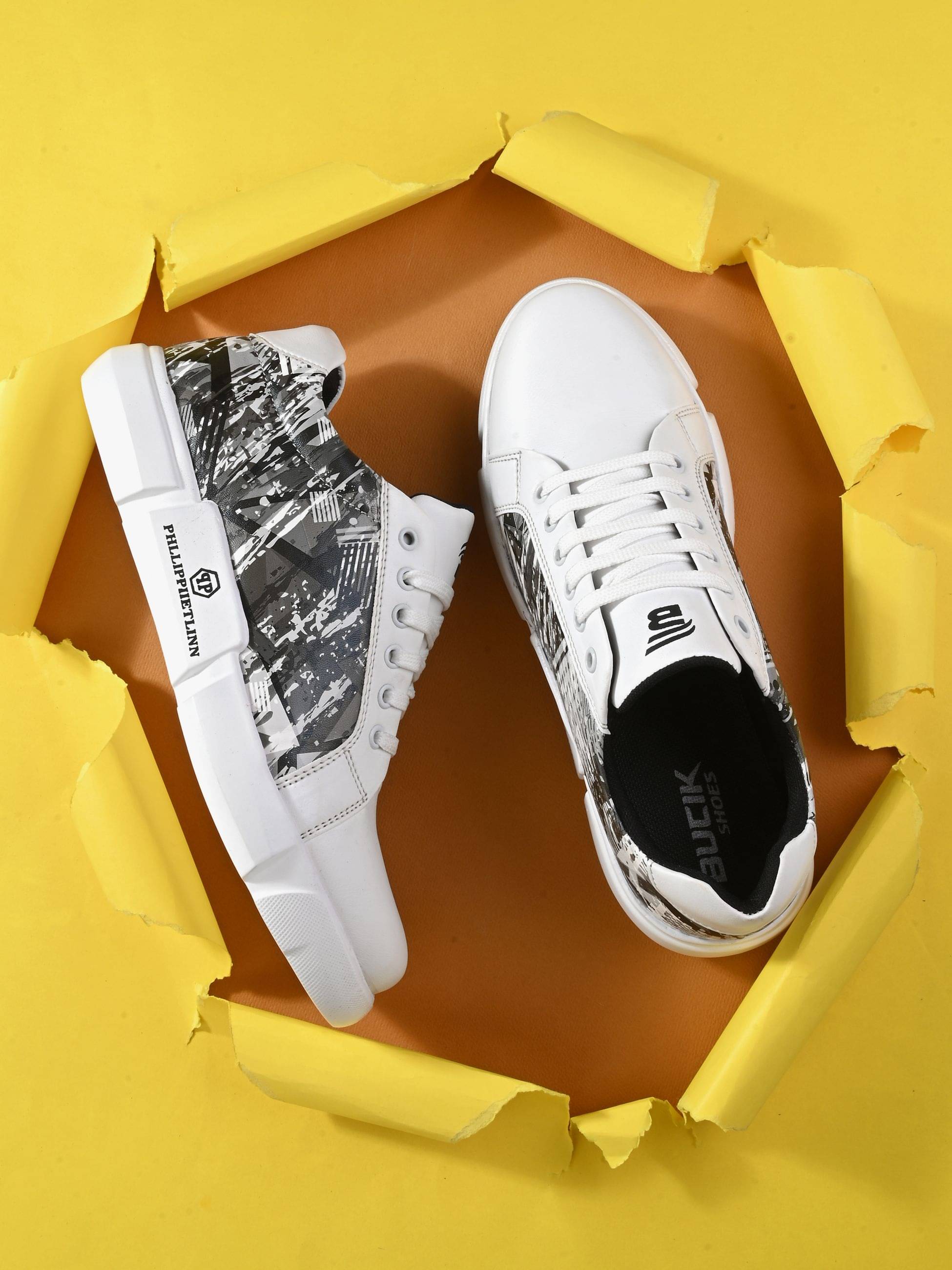     			Bucik Grey Lifestyle Shoes