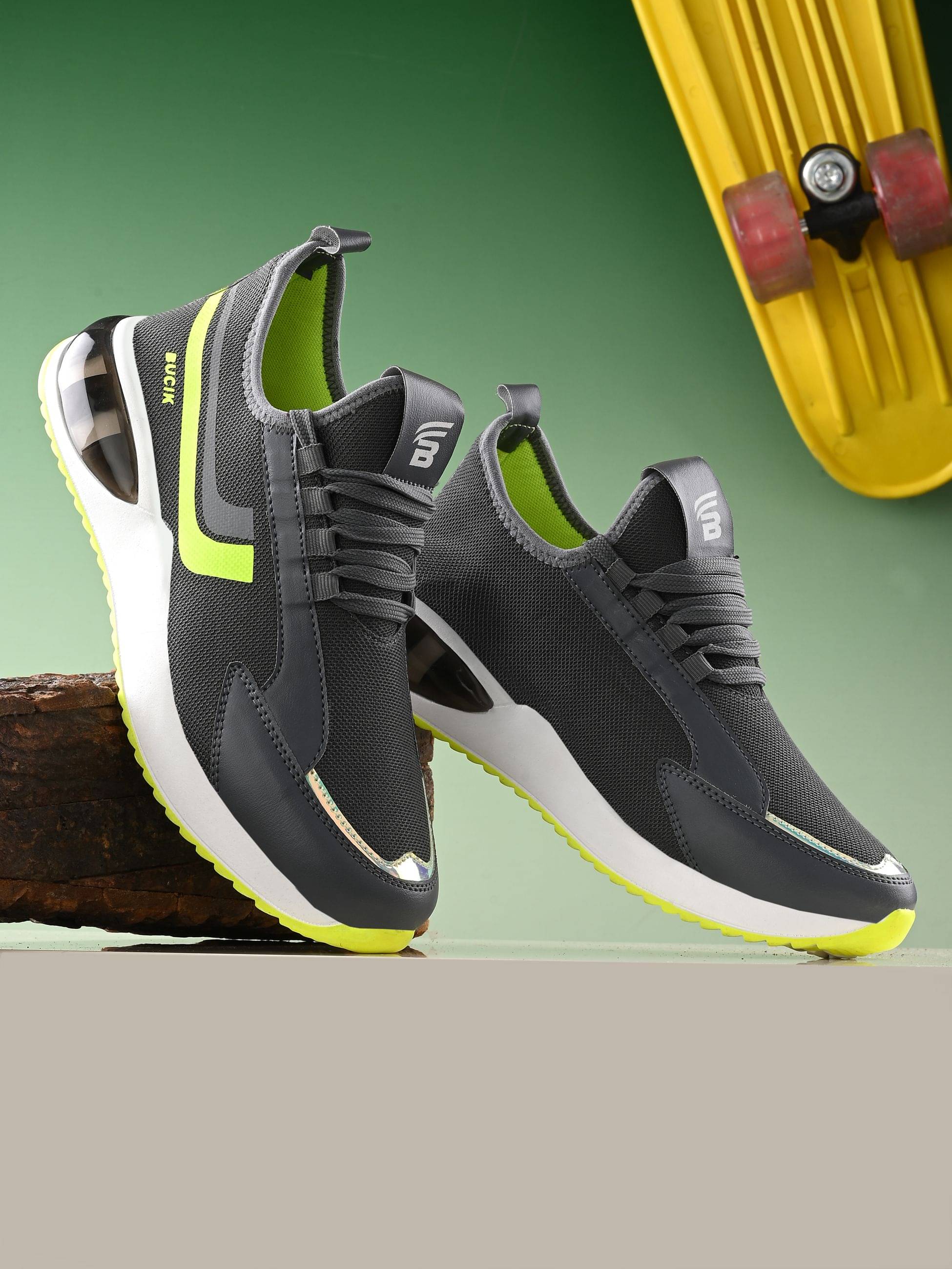     			Bucik - Sports Running Shoes Light Grey Men's Sports Running Shoes