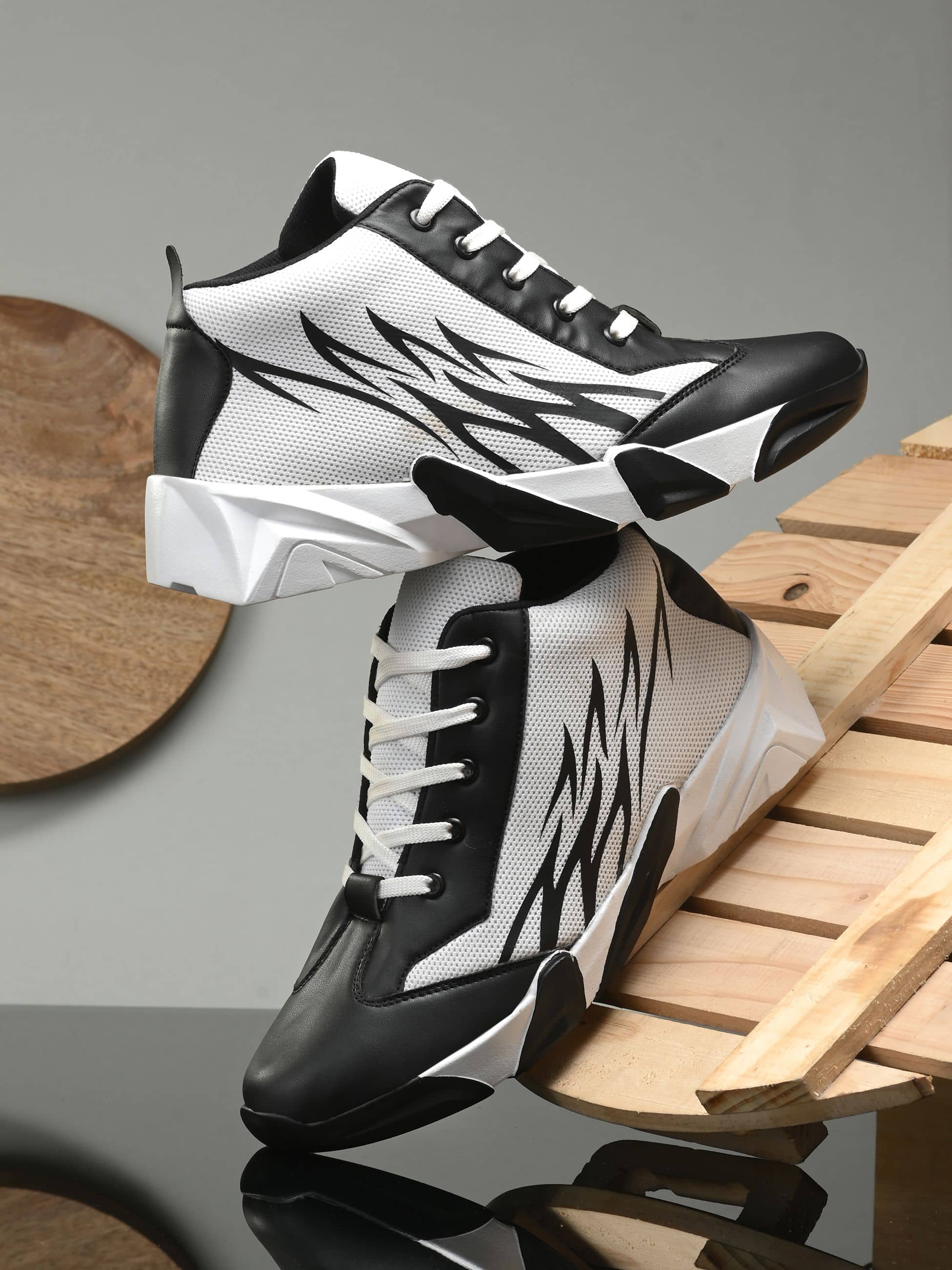 Bucik - White Men's Sneakers - Casual Shoes | Buy online on ZillyBuy