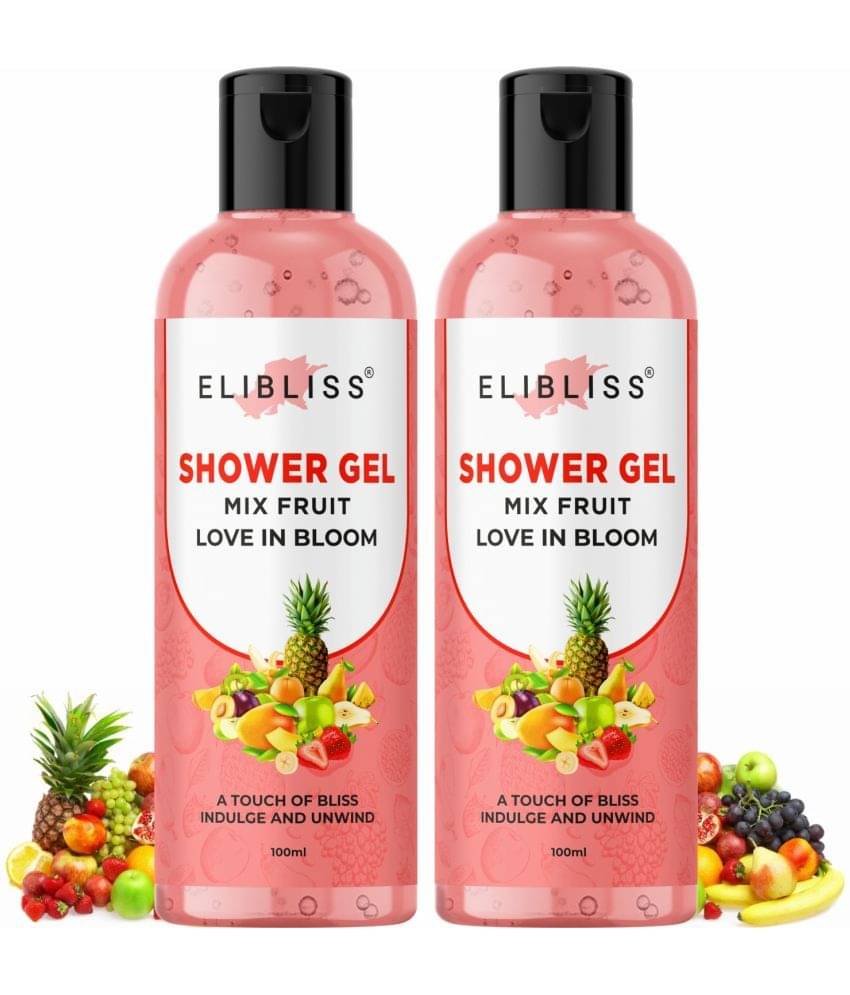 Elibliss Gel Beauty Fruity Shower Gel Pack of 2 Elibliss Gel Beauty Fruity Shower Gel Pack of 2