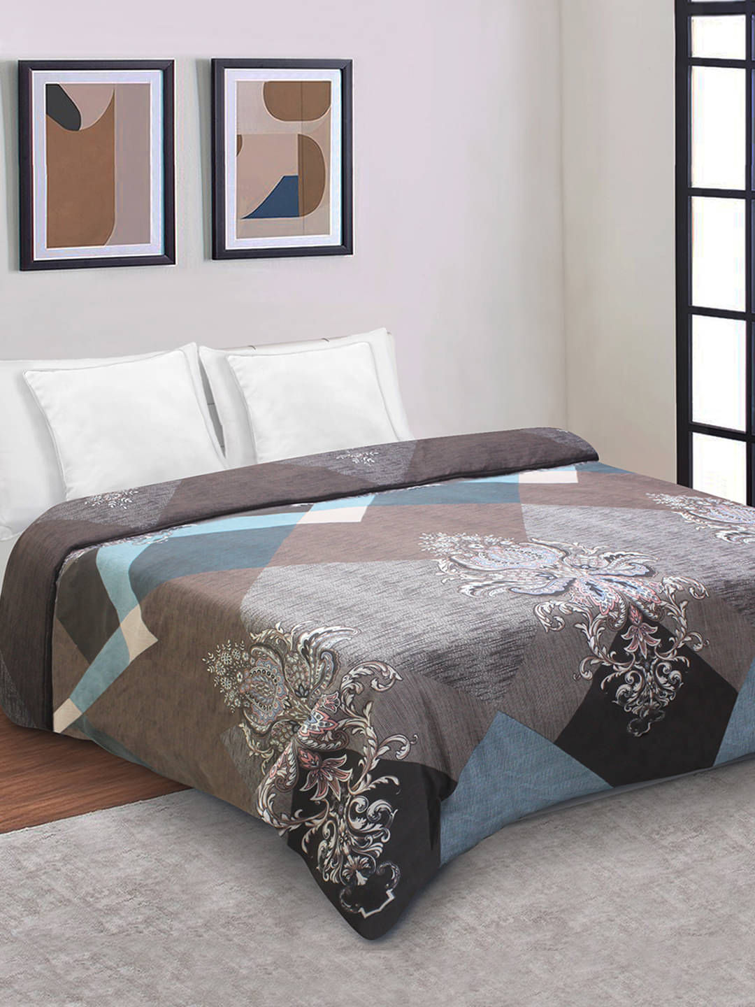 Home Candy Single Poly Cotton Blue Floral Duvet Cover Home Candy Single Poly Cotton Blue Floral Duvet Cover