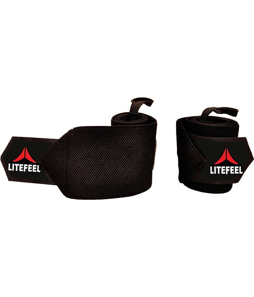 LITE FEEL Black Nylon Wrist Band ( Pack of 1 ) - Sports and Fitness Equipment | Buy online on ZillyBuy