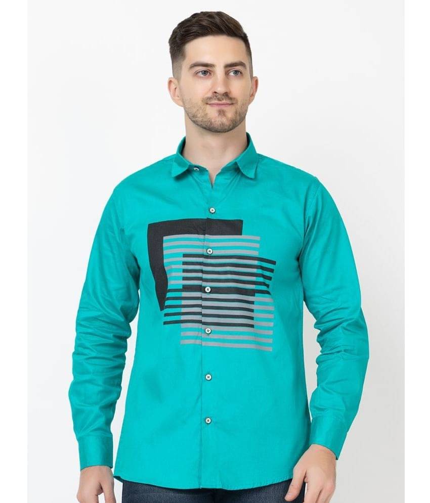 MODERNITY 100% Cotton Regular Fit Striped Full Sleeves Men's Casual Shirt - Blue ( Pack of 1 ) MODERNITY 100% Cotton Regular Fit Striped Full Sleeves Men's Casual Shirt - Blue ( Pack of 1 )