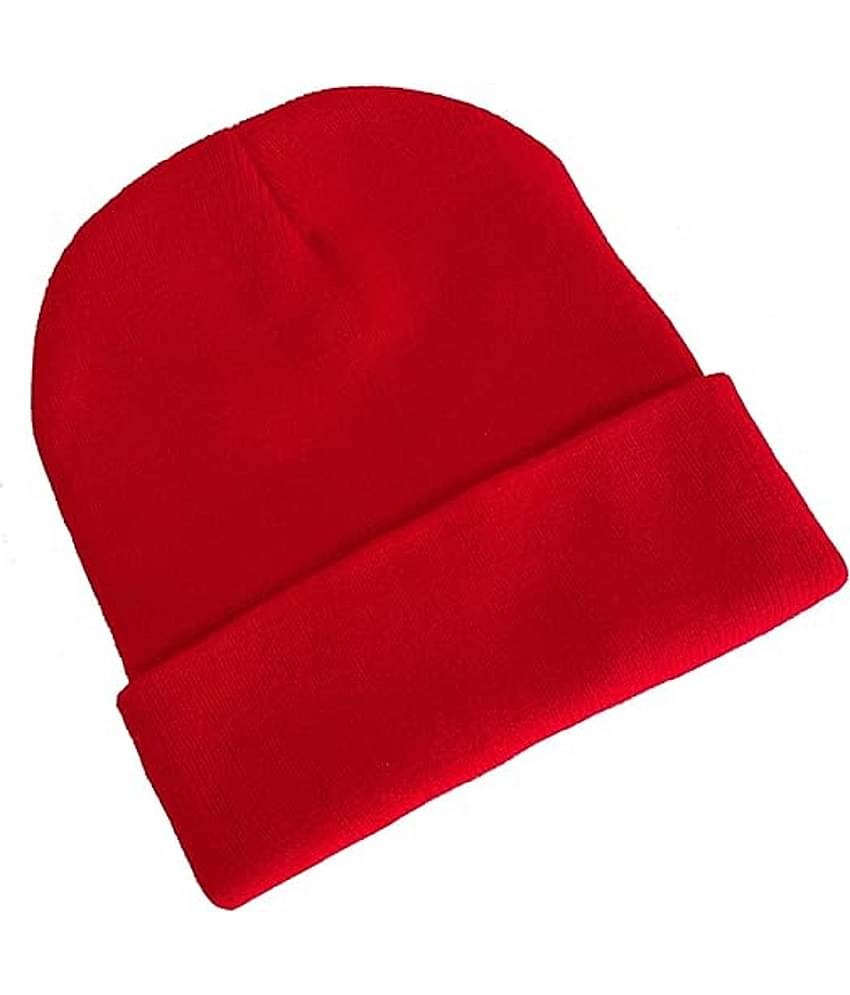 Penyan School Winter Woolen Cap Beanies Warm Cold Weather Beanie Hats for Boys or Girls (4 - 5 Years)