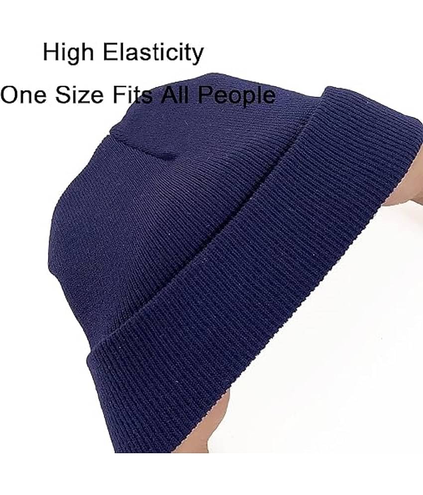 Penyan School Winter Woolen Cap Beanies Warm Cold Weather Beanie Hats for Boys or Girls (6 - 7 Years)