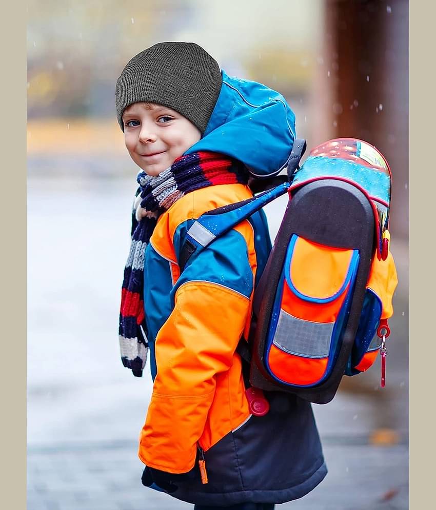 Penyan School Winter Woolen Cap Beanies Warm Cold Weather Beanie Hats for Boys or Girls (6 - 7 Years)