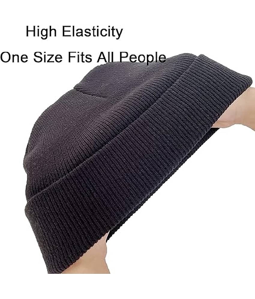 Penyan School Winter Woolen Cap Beanies Warm Cold Weather Beanie Hats for Boys or Girls (4 - 5 Years)