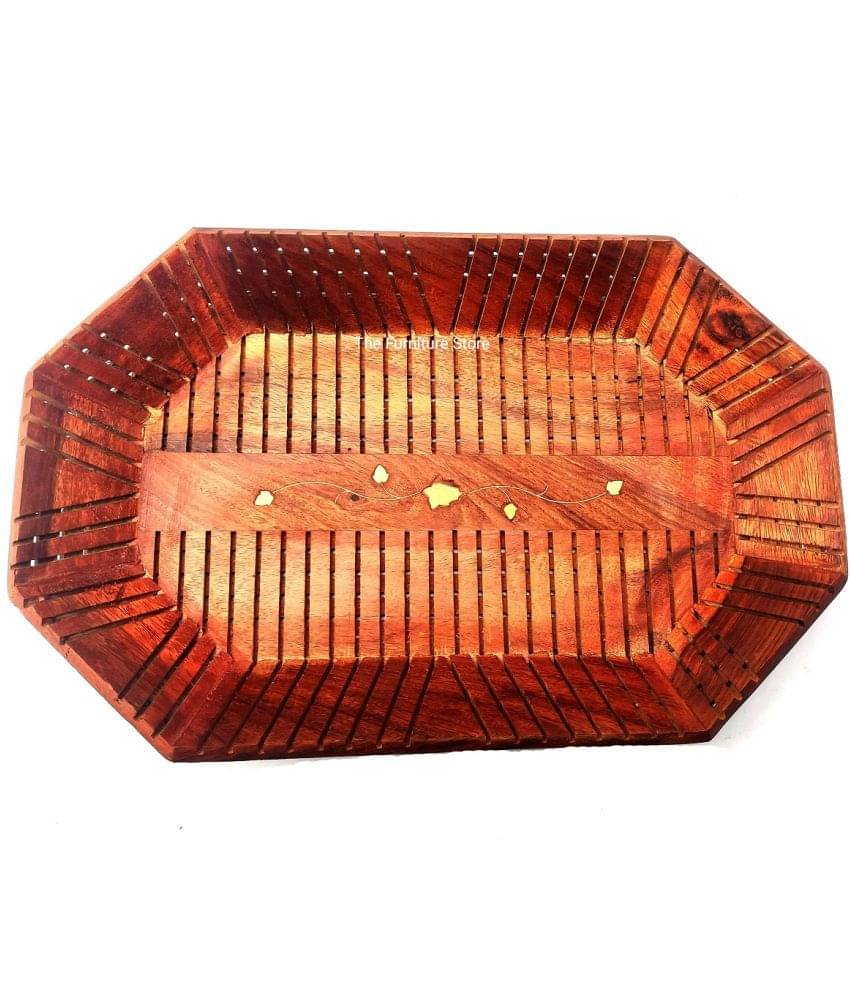     			TFS Brown Serving Tray ( Set of 1 )