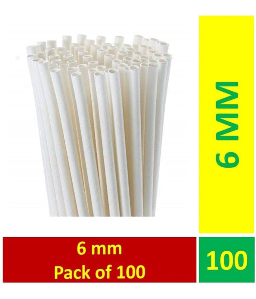     			TUGS Paper White Straws