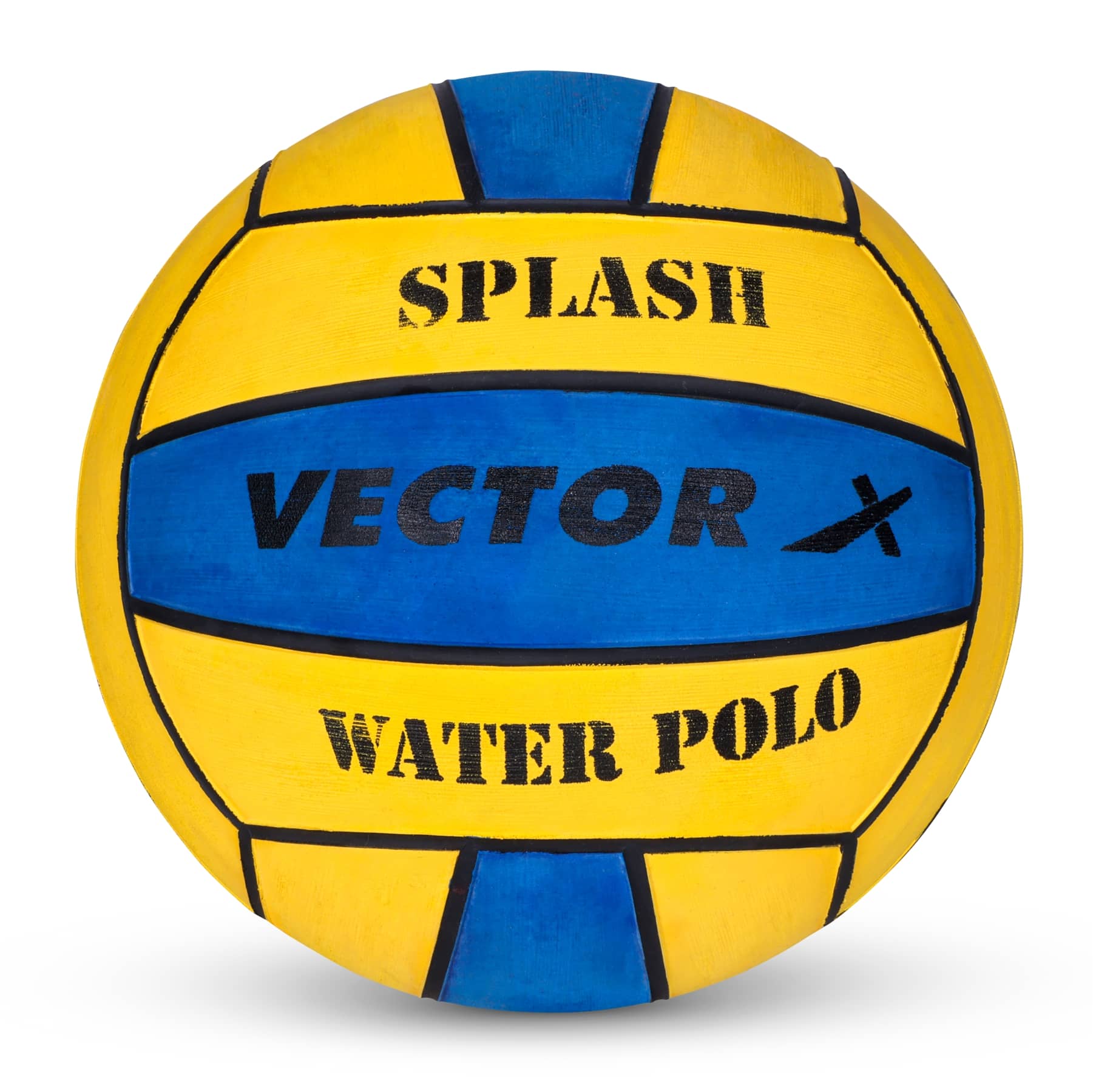 Vector X Water Polo ball 18 panel Size-5 Yellow-Blue - Sports and Fitness Equipment | Buy online on ZillyBuy