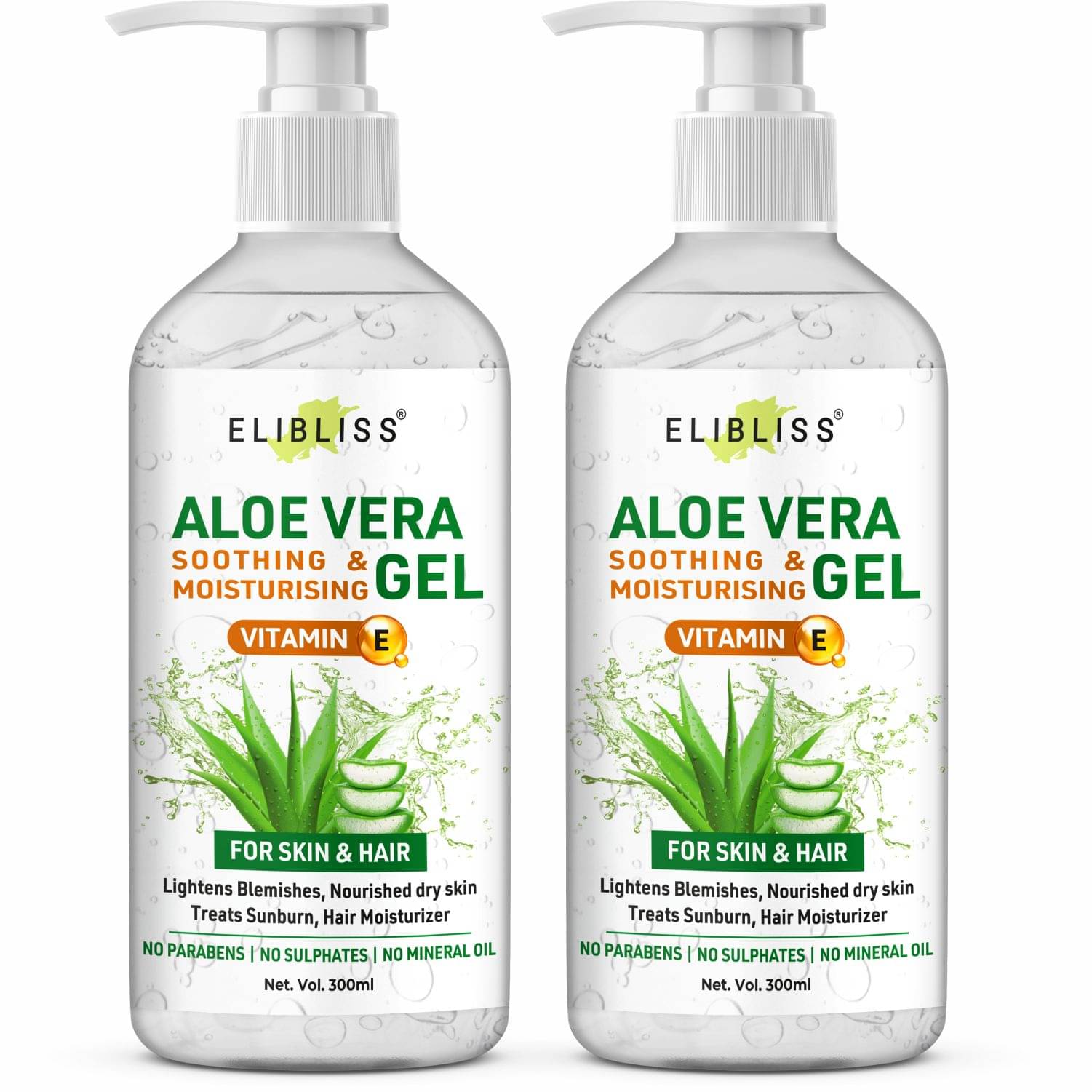 Elibliss Moisturizer All Skin Type Aloe Vera ( 300 ml ) Elibliss Moisturizer All Skin Type Aloe Vera ( 300 ml )