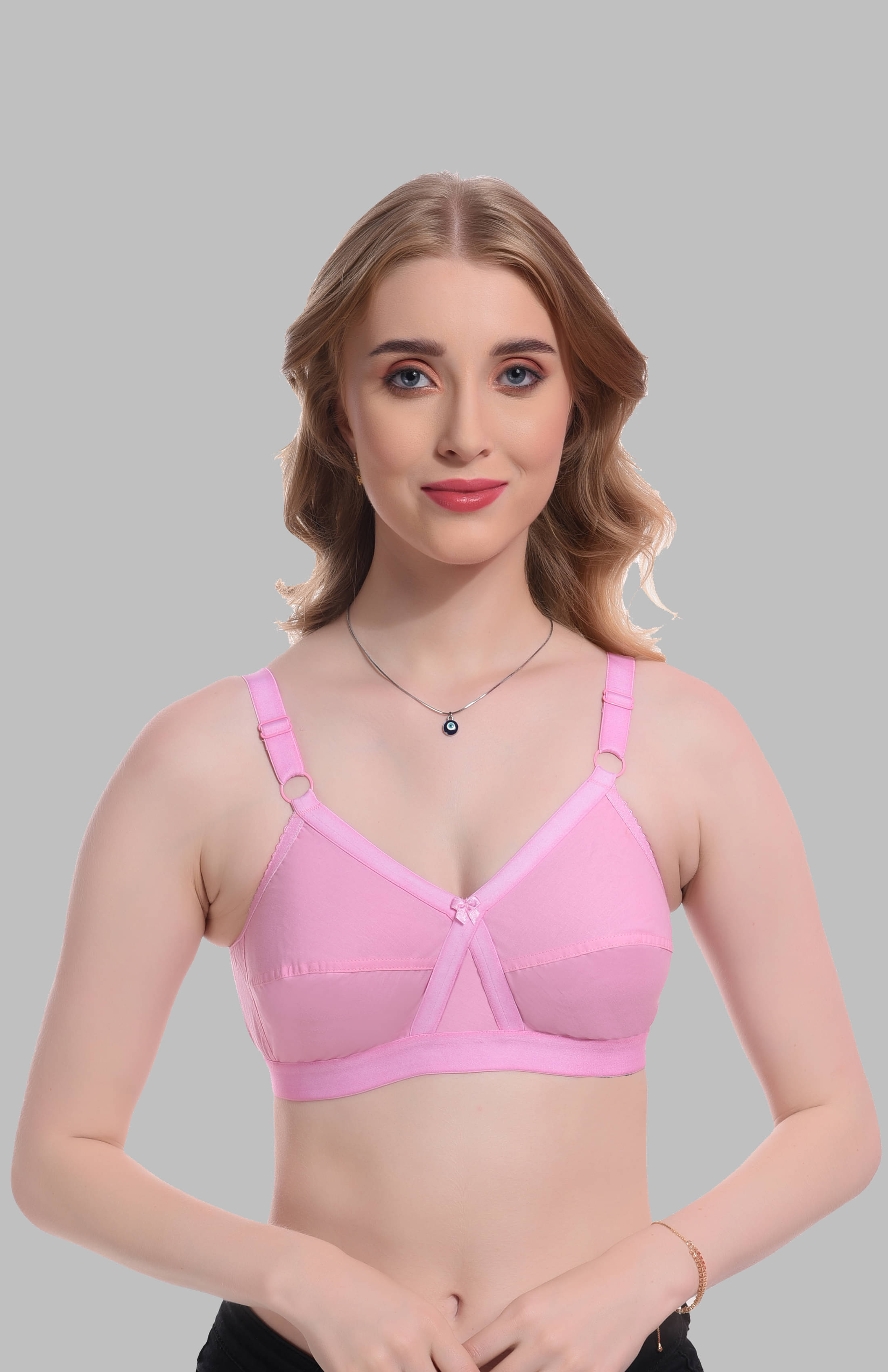 Elina Cotton Non Padded Women's T-Shirt Bra ( Pink ) Elina Cotton Non Padded Women's T-Shirt Bra ( Pink )
