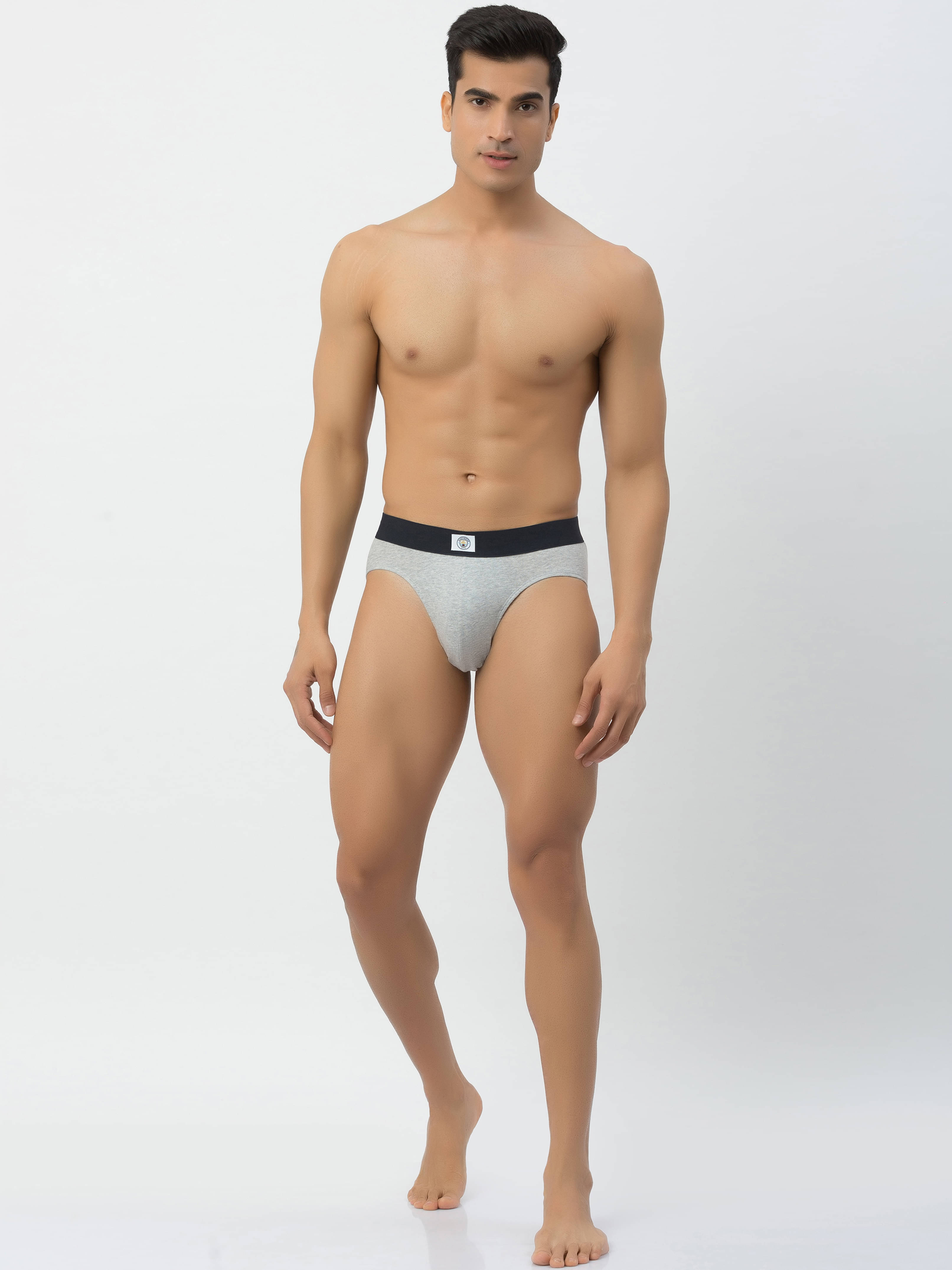 John Players Grey Melange John Players Briefs Cotton Men's Briefs ( Pack of 1 ) John Players Grey Melange John Players Briefs Cotton Men's Briefs ( Pack of 1 )