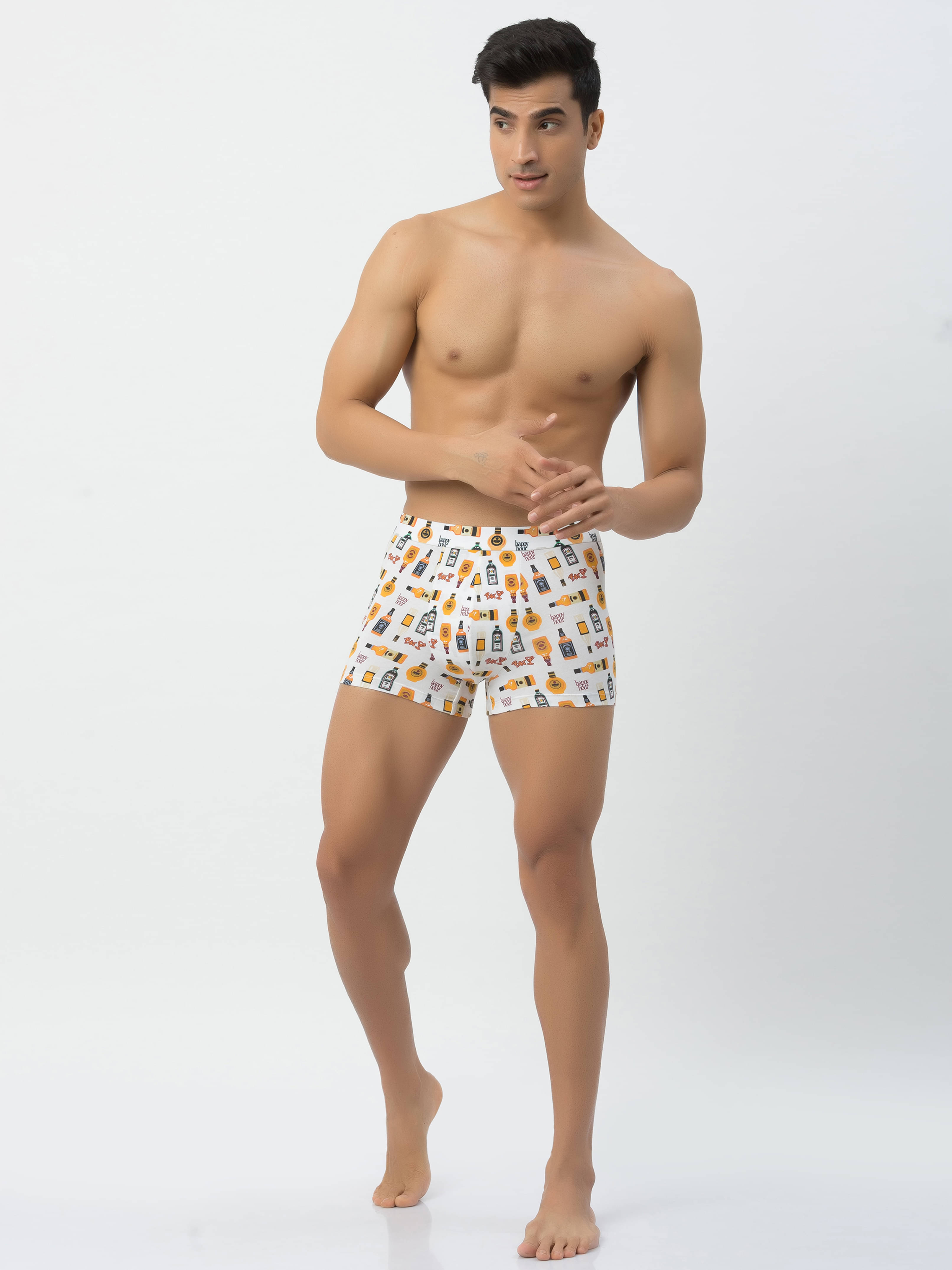 John Players White John Players Trunks Cotton Men's Trunks ( Pack of 1 ) John Players White John Players Trunks Cotton Men's Trunks ( Pack of 1 )