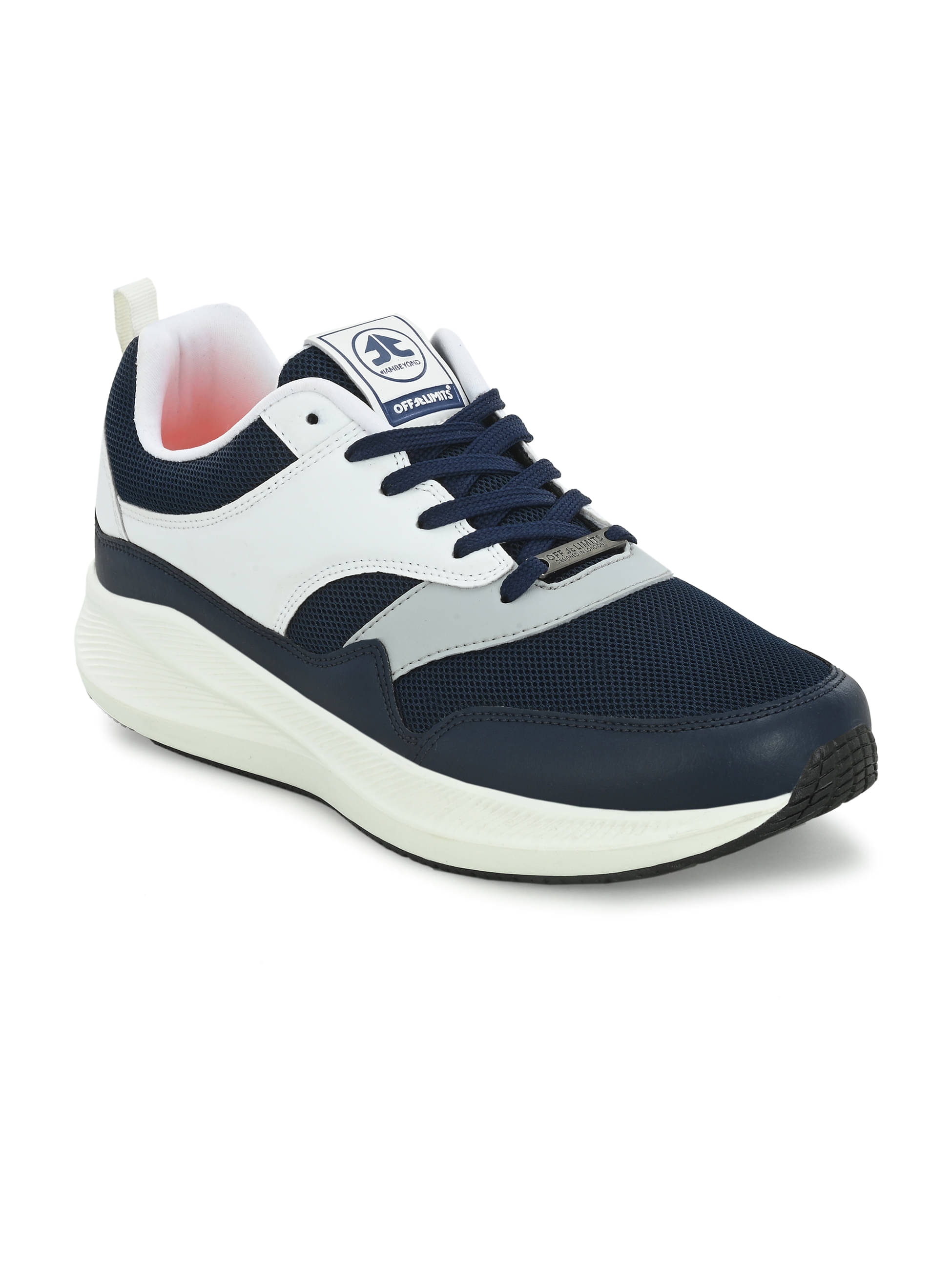     			OFF LIMITS STUSSY Navy Men's Sports Running Shoes