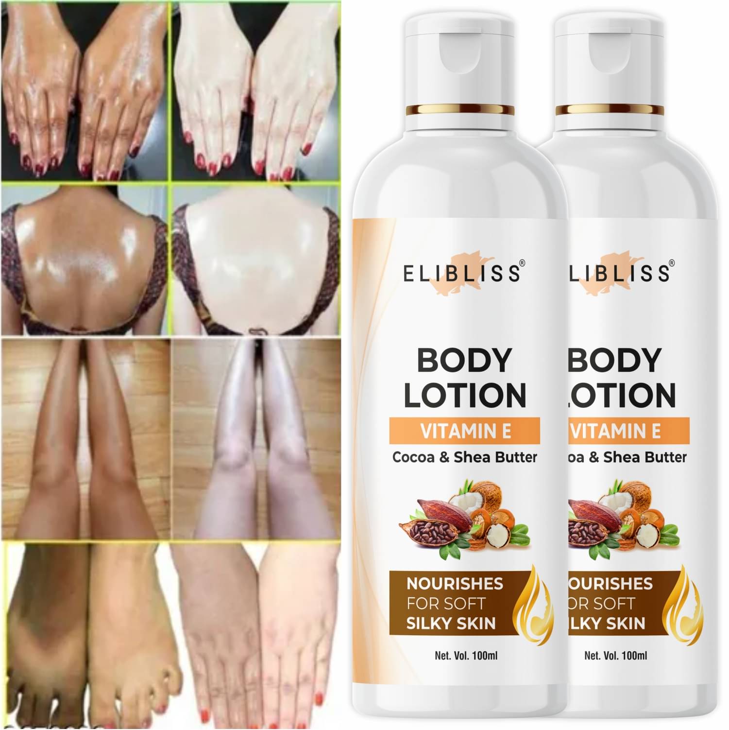     			Elibliss Moisturizing Lotion For All Skin Type 200 ml ( Pack of 2 )