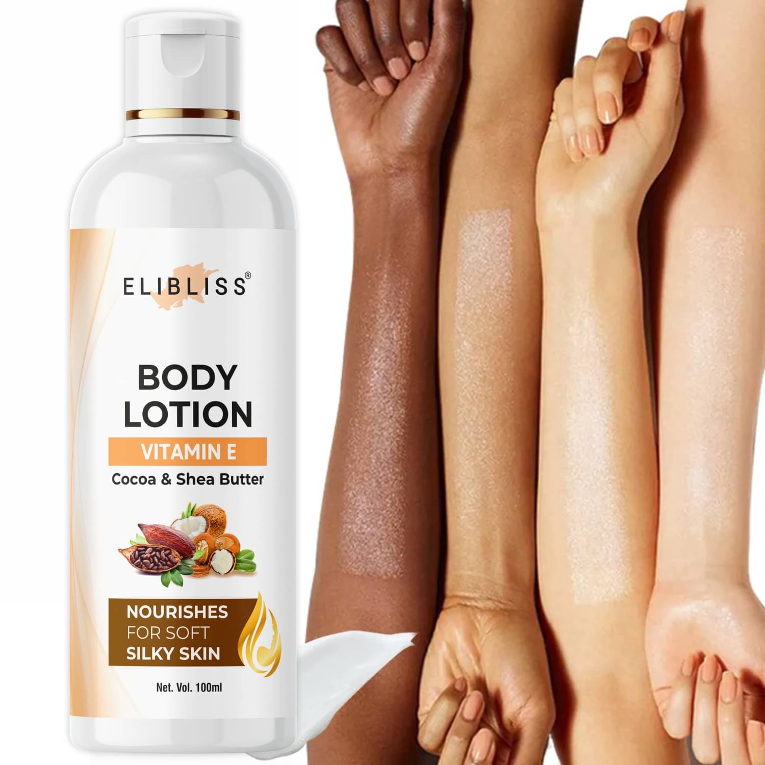 Elibliss Moisturizing Lotion For All Skin Type 100 ml ( Pack of 1 ) Elibliss Moisturizing Lotion For All Skin Type 100 ml ( Pack of 1 )