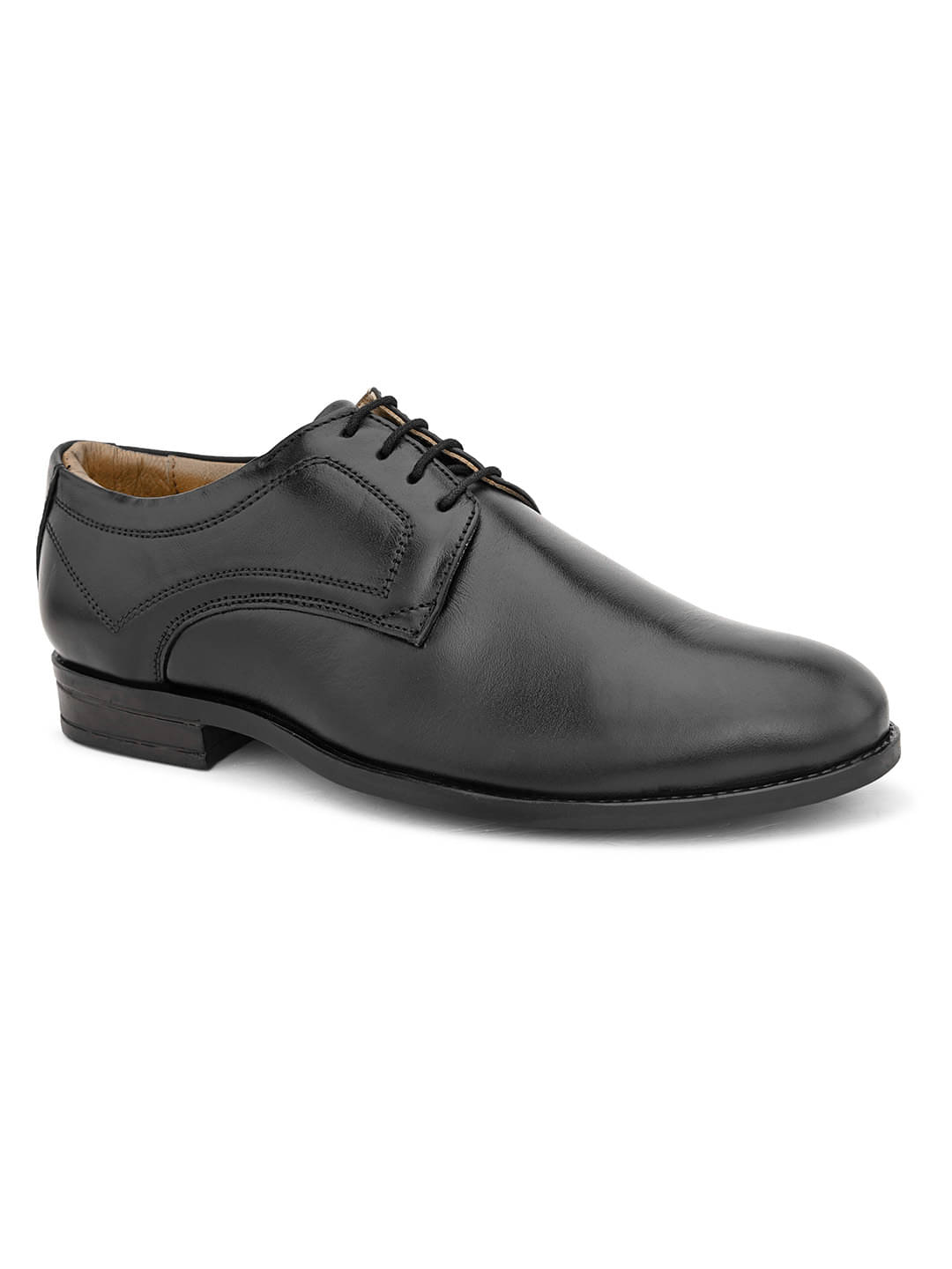     			Fashion Victim Black Men's Derby Formal Shoes