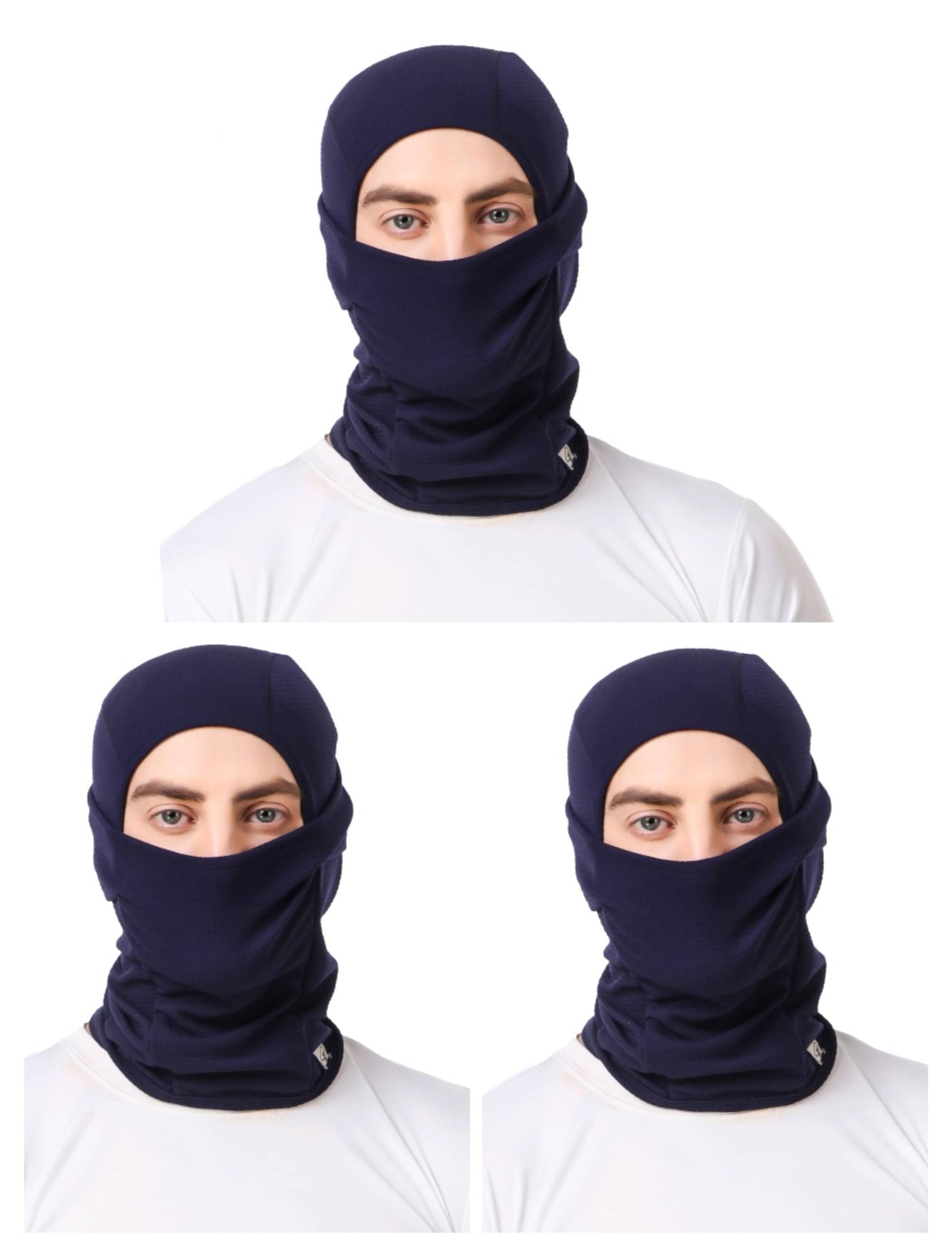     			SnuggFit - Best Sports Biker Face Cover Balaclava Bandana Cap