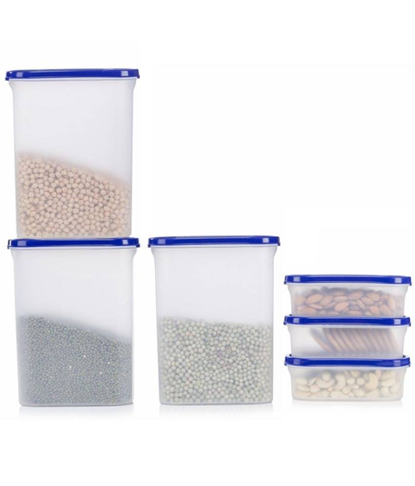     			iview kitchenware Plastic Multi-Purpose Food Container, 500ml x 3U, 2500ml x 3U (6U)